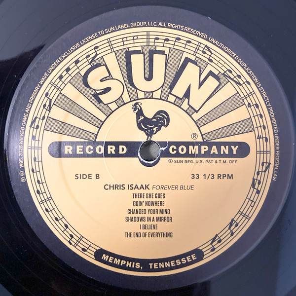 Chris Isaak - Forever Blue (30th Anniversary Edition) [Vinyl] | Sun (none) - 5