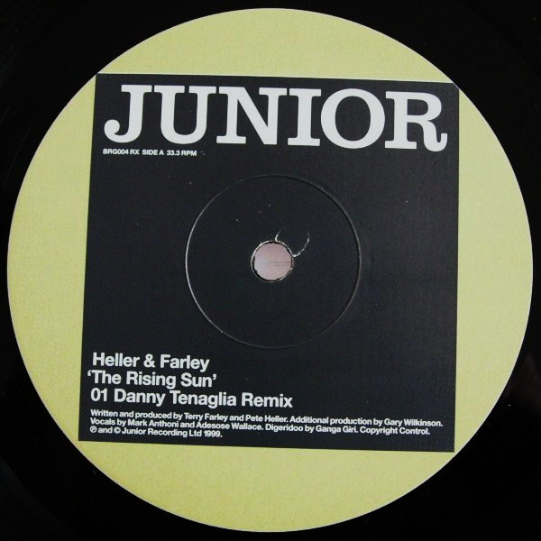 Heller & Farley - The Rising Sun | Junior London (BRG004 RX) - main