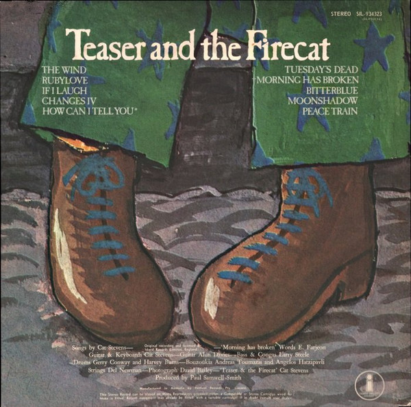 Cat Stevens - Teaser And The Firecat | Island Records (SIL-934323) - 2