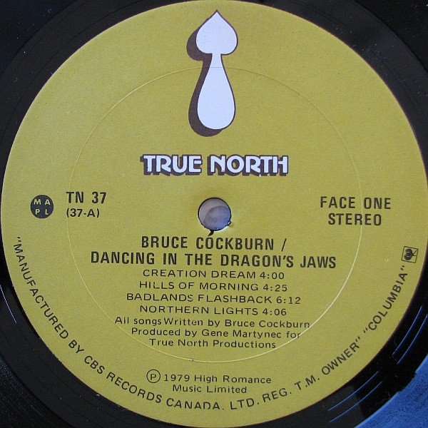 Bruce Cockburn - Dancing In The Dragon's Jaws | True North (TN 37) - 2