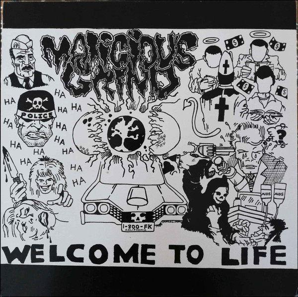 Malicious Grind - Welcome To Life | New Wave Records (NW 029) Malicious Grind - Welcome To Life | New Wave Records (NW 029)
