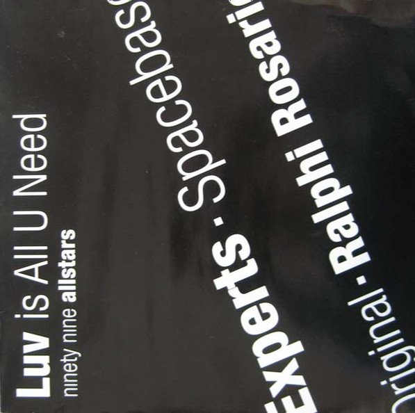 99 Allstars - Luv Is All U Need | 99 North (99 NTH 8) - main 99 Allstars - Luv Is All U Need | 99 North (99 NTH 8) - main