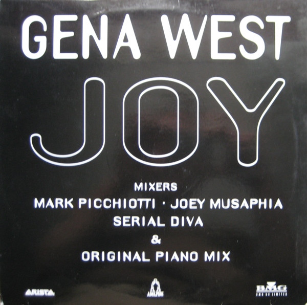 Gena West - Joy | Arista (WEST1) - main Gena West - Joy | Arista (WEST1) - main