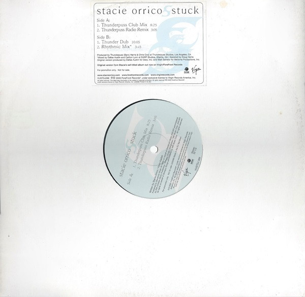 Stacie Orrico - Stuck | Virgin (VUSTDJ 269) - main
