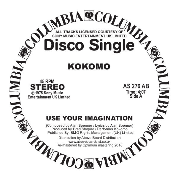 Kokomo - Use Your Imagination (Danny Krivit Edit) | Columbia (AS 276 AB) - 2