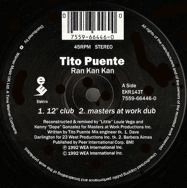 Tito Puente - Ran Kan Kan | Elektra (EKR143T) Tito Puente - Ran Kan Kan | Elektra (EKR143T)