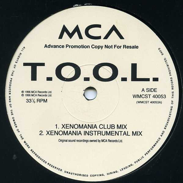 T.O.O.L. - Time Of Our Lives | MCA Records (WMCST 40053) - main