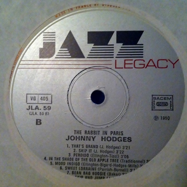 Johnny Hodges - The Rabbit In Paris | Jazz Legacy (9) - 3