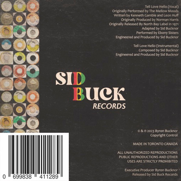 The Ebony Sisters - Tell Love Hello (Vocal & Dub) | Sid Buck Records (CATS003) - 2 The Ebony Sisters - Tell Love Hello (Vocal & Dub) | Sid Buck Records (CATS003) - 2