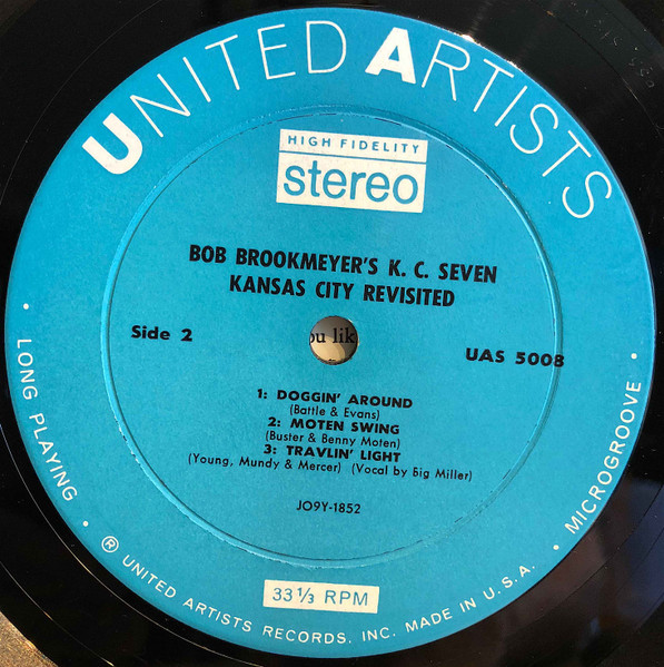 Bob Brookmeyer - Kansas City Revisited | United Artists Records (UAS 5008) - 4