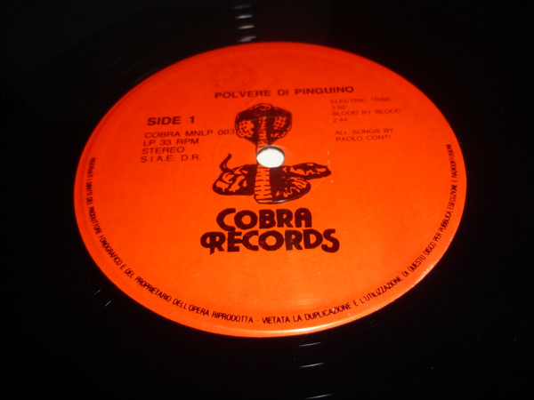 Polvere Di Pinguino - Electric Tribe | Cobra Records (MNLP 003) - 3