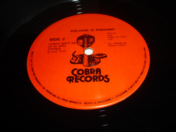 Polvere Di Pinguino - Electric Tribe | Cobra Records (MNLP 003) - 4