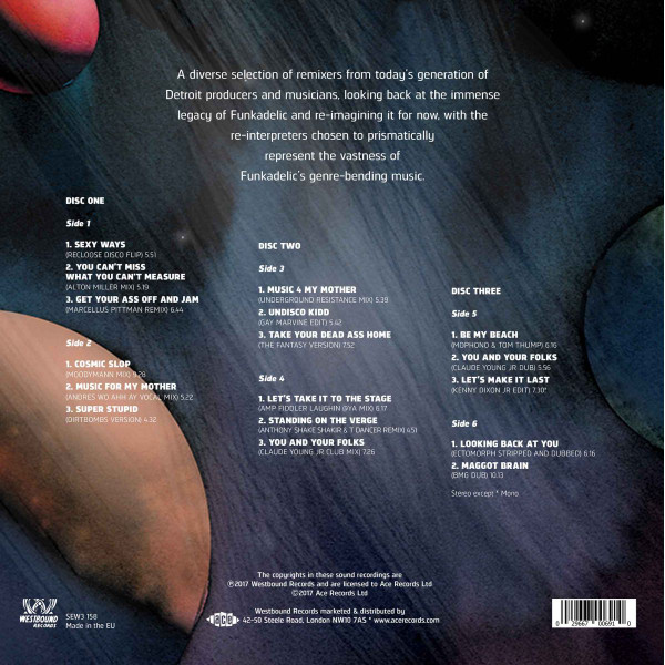 Funkadelic - Reworked By Detroiters | Westbound Records (SEW3 158) - 2