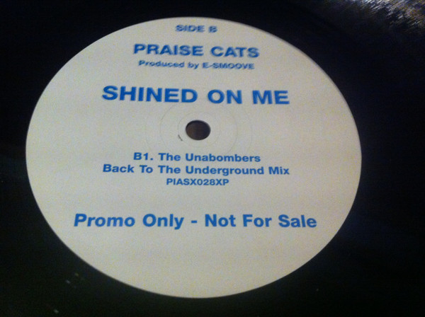 Praise Cats - Shined On Me | PIAS UK (PIASX 028XP) - main