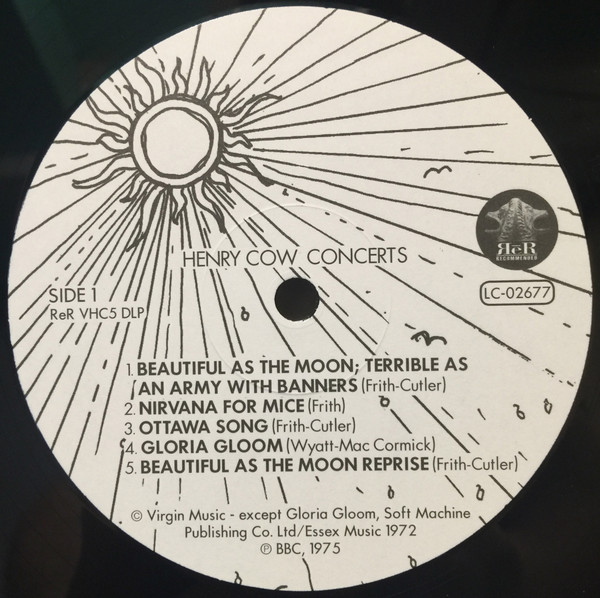 Henry Cow - Concerts | ReR Megacorp (ReR VHC5 DLP) - 4