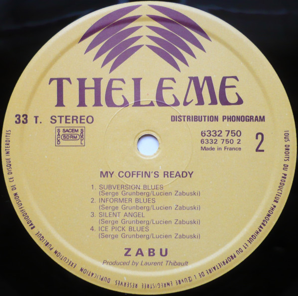 Zabu - My Coffin's Ready | Theleme (6332.750) - 4