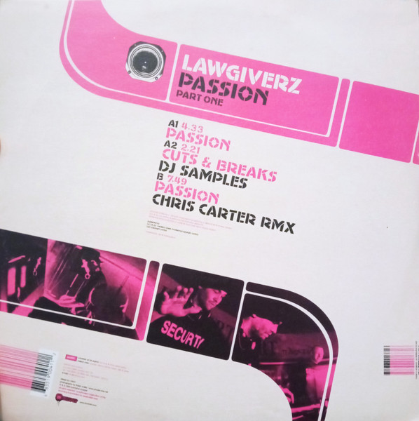 Lawgiverz - Passion Part One | Botchit & Scarper (bos2041) - 2