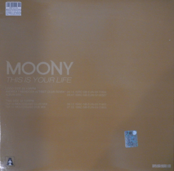 Moony - This Is Your Life | Airplane! Records (ARP 21118)
