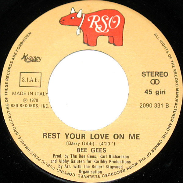 Bee Gees - Too Much Heaven | RSO (2090 331) - 4