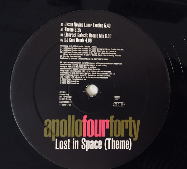 Apollo 440 - Lost In Space | Epic (SAMPMS 5647) - 4 Apollo 440 - Lost In Space | Epic (SAMPMS 5647) - 4