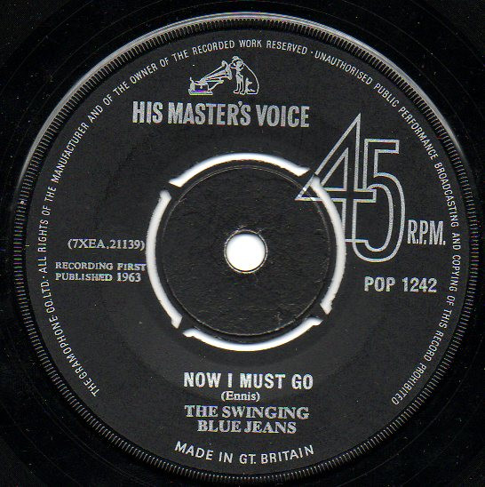 The Swinging Blue Jeans - Hippy Hippy Shake | His Master's Voice (POP 1242) - 2