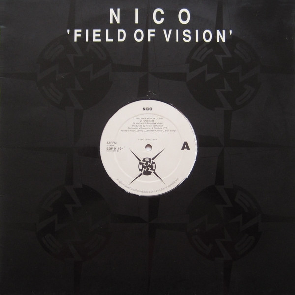 Nico - Field Of Vision | ESP Records (ESP 9118-1)