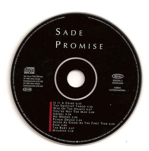Sade - Promise | Epic (500596 2) - 3