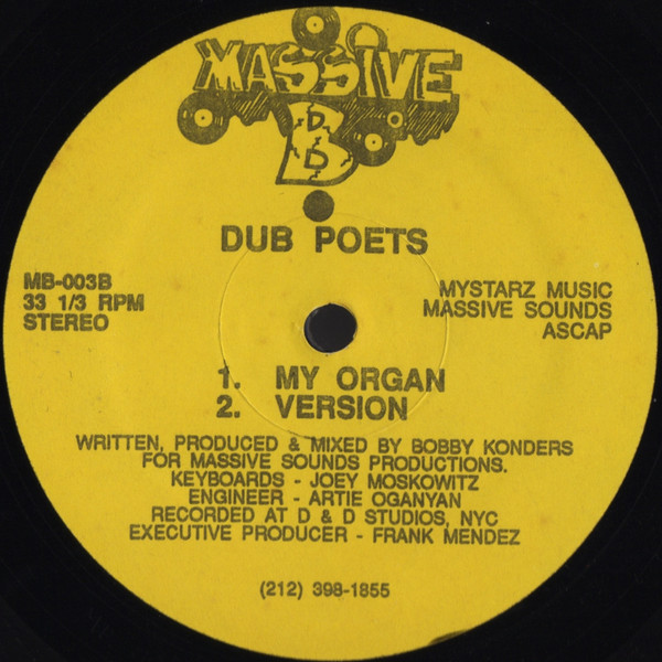 Dub Poets - Black & White | Massive B (MB-003) - 2