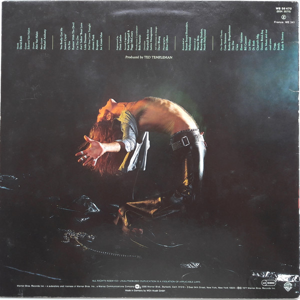 Van Halen - Van Halen | Warner Bros. Records (WB 56 470) - 2