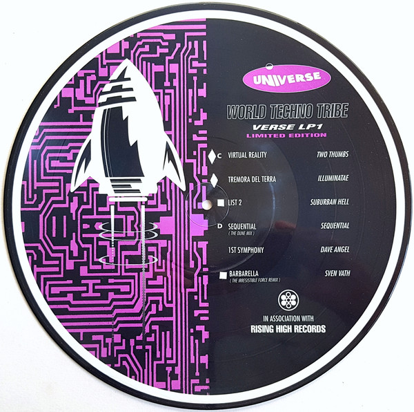 Various - World Techno Tribe | Universe (VERSE LP 1) - 3