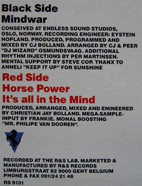 CJ Bolland - Ravesignal III | R & S Records (RS 9131) - 3