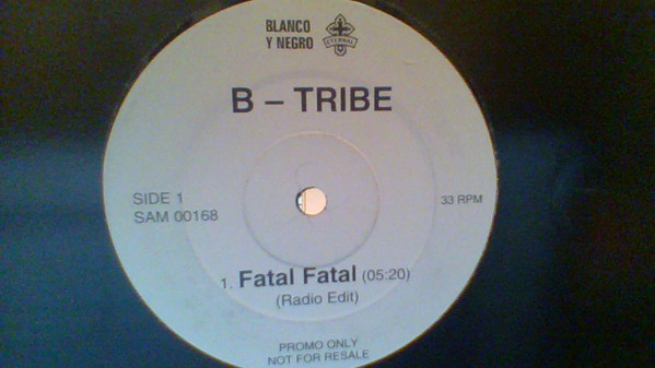 B-Tribe - Fatal Fatal | Eternal (SAM 00168) - main B-Tribe - Fatal Fatal | Eternal (SAM 00168) - main