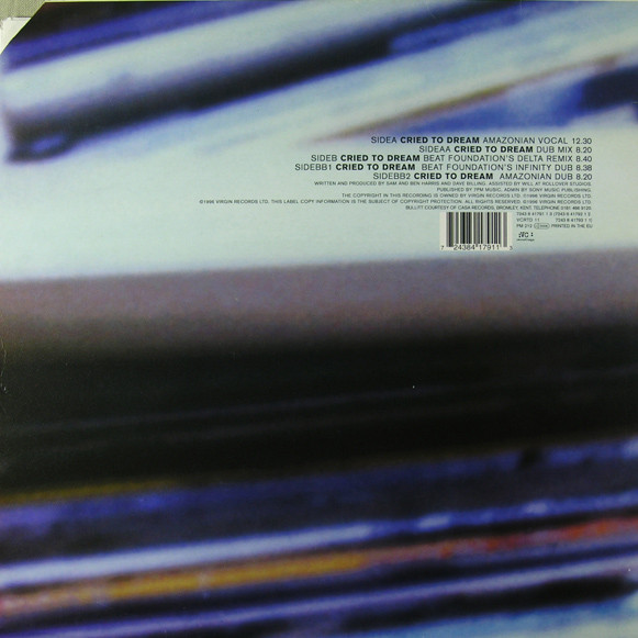 Bullitt - Cried To Dream | VC Recordings (VCRTD 11) - 2