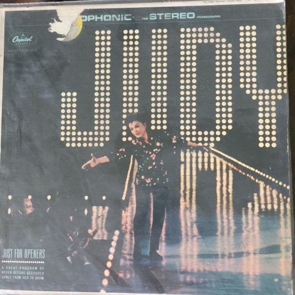 Judy Garland - Just For Openers | Capitol Records (DW 2062)