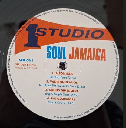 Various - Soul Jamaica | Soul Jazz Records (SJR LP574) - 4