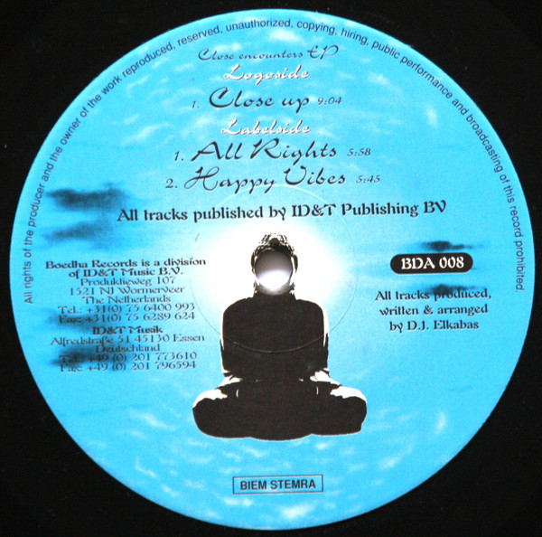 Dov Elkabas - Close Encounters EP | Boedha Records (BDA 008)