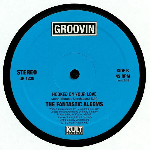 Aleem - Hooked On Your Love | Groovin Recordings (GR 1238) - 2 Aleem - Hooked On Your Love | Groovin Recordings (GR 1238) - 2