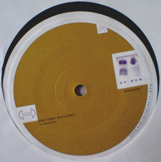 Matthew Herbert & Dani Siciliano - So Now... | Phonography (10 GRAPH 02)