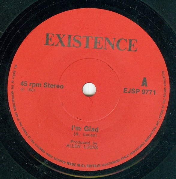 Existence - I'm Glad / The Premonition | Into The Dream (none) - 3