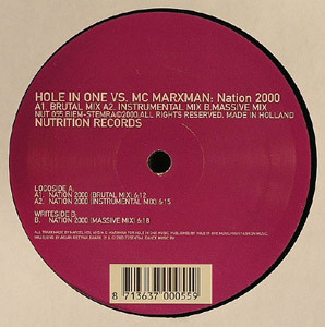 Hole In One and MC Marxman - Nation 2000 | Nutrition (NUT 055)