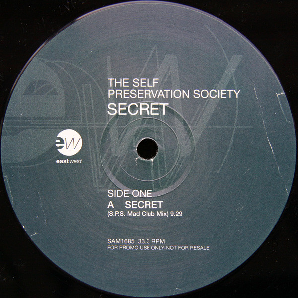 Self Preservation Society - Secret | EastWest (SAM 1685) - 2 Self Preservation Society - Secret | EastWest (SAM 1685) - 2