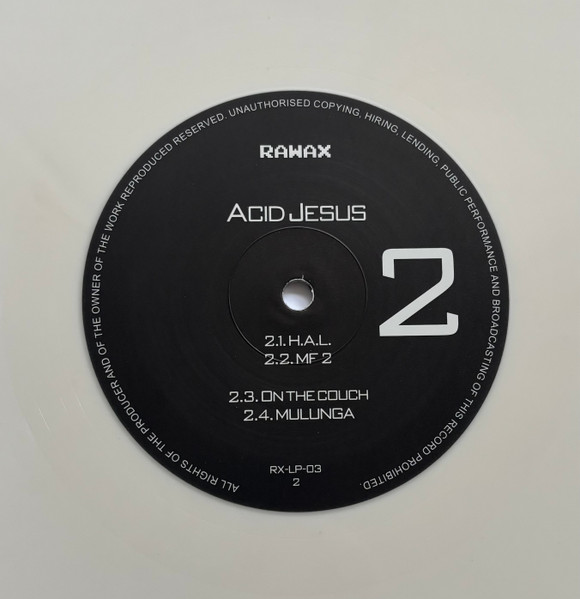Acid Jesus - Acid Jesus | Rawax (RX-LP-03) - 4