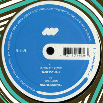 Solomun & Gebrüder Ton - Nachrichten EP | Diynamic Music (DIYNAMIC MUSIC 04) - 2