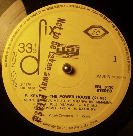 F. Kenya - The Power House | Essiebons (EBL 6130) - 3
