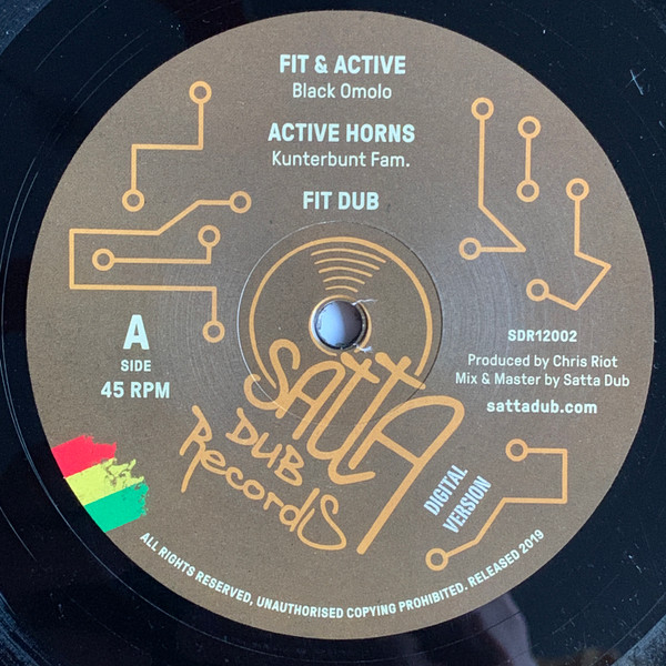 Various - Fit & Active | Satta Dub Records (SDR12002) - main