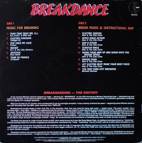 Various / Alex And The City Crew - Breakdance | K-Tel (NA-673) - 2 Various / Alex And The City Crew - Breakdance | K-Tel (NA-673) - 2