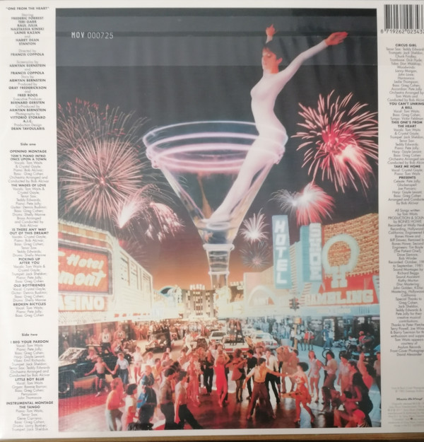 Tom Waits  &  Crystal Gayle - One From The Heart (The Original Motion Picture Soundtrack Of Francis Coppola's Movie) | Music On Vinyl (MOVLP235) - main