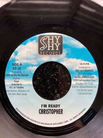 Christopher - I'm Ready | Shy Shy Records (SS 30) - main
