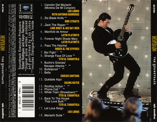 Various - Desperado | Epic Soundtrax (EK 67294) - 2