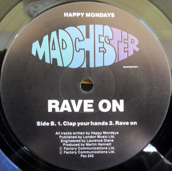 Happy Mondays - Madchester Rave On | Factory (Fac 242) - 4